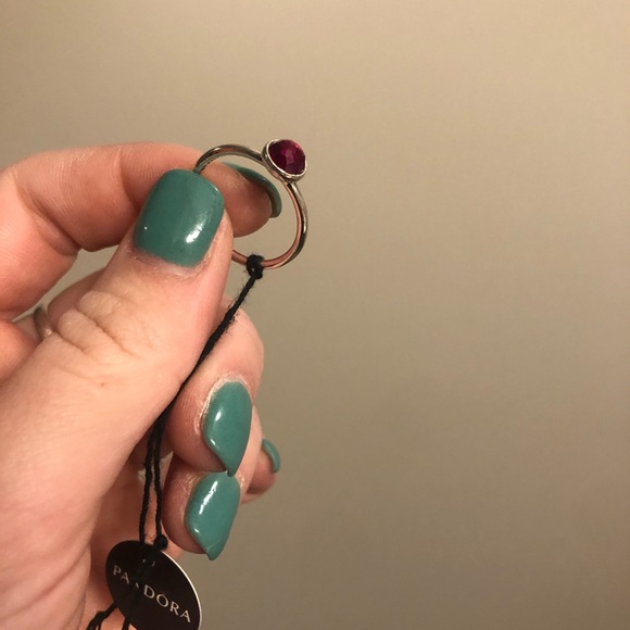 Pandora ruby red ring. NWT! - Picture 2 of 6